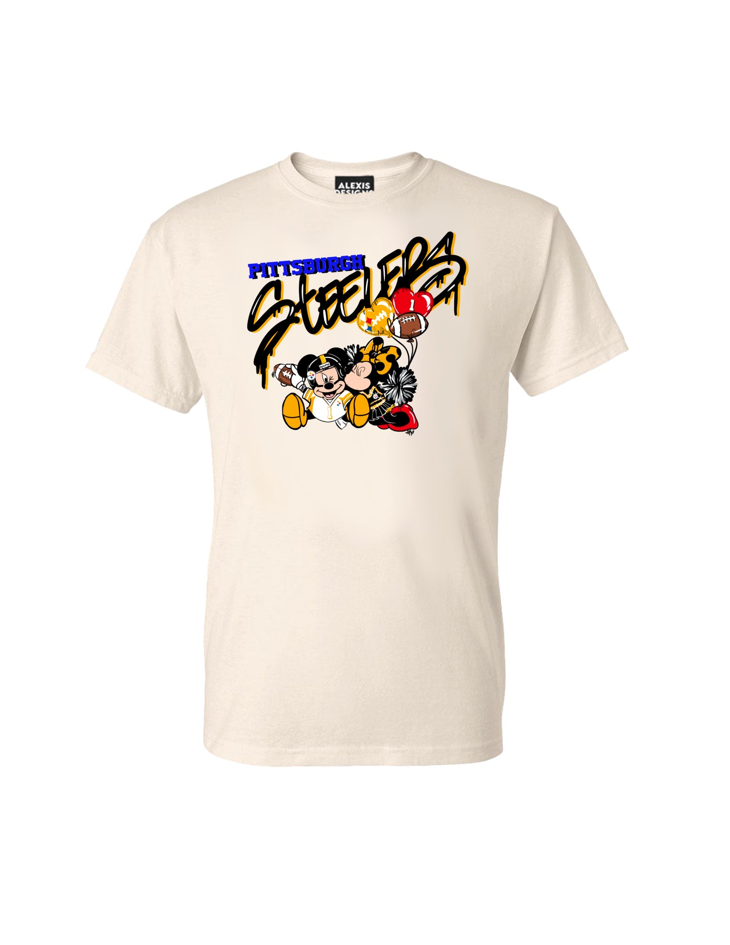 PGH STEELRS GRAFFITI INSPIRED T-SHIRT