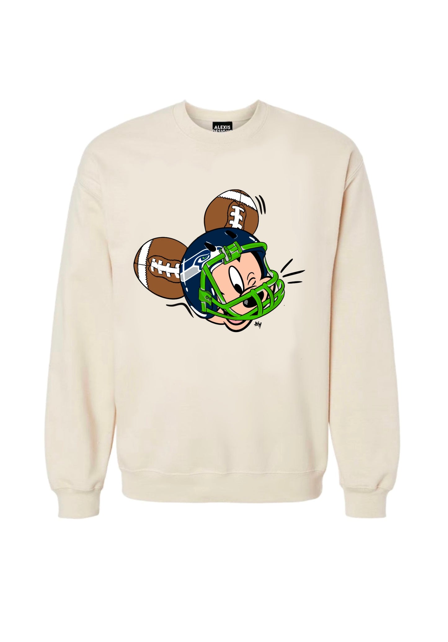SEA-HAWK INSPIRED CREWNECK
