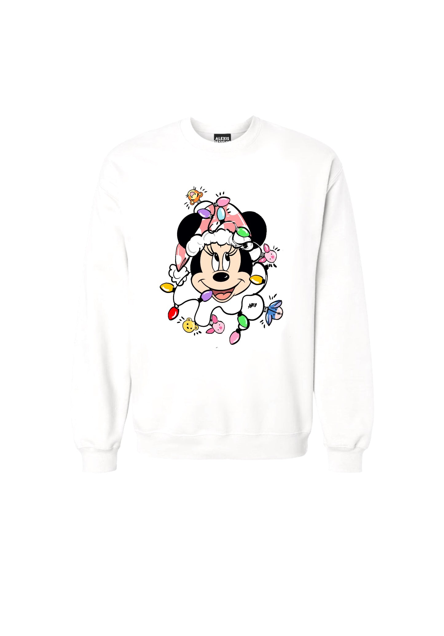 KIDS WINNIE THE POOH HOLIDAY INSPIRED CREWNECK