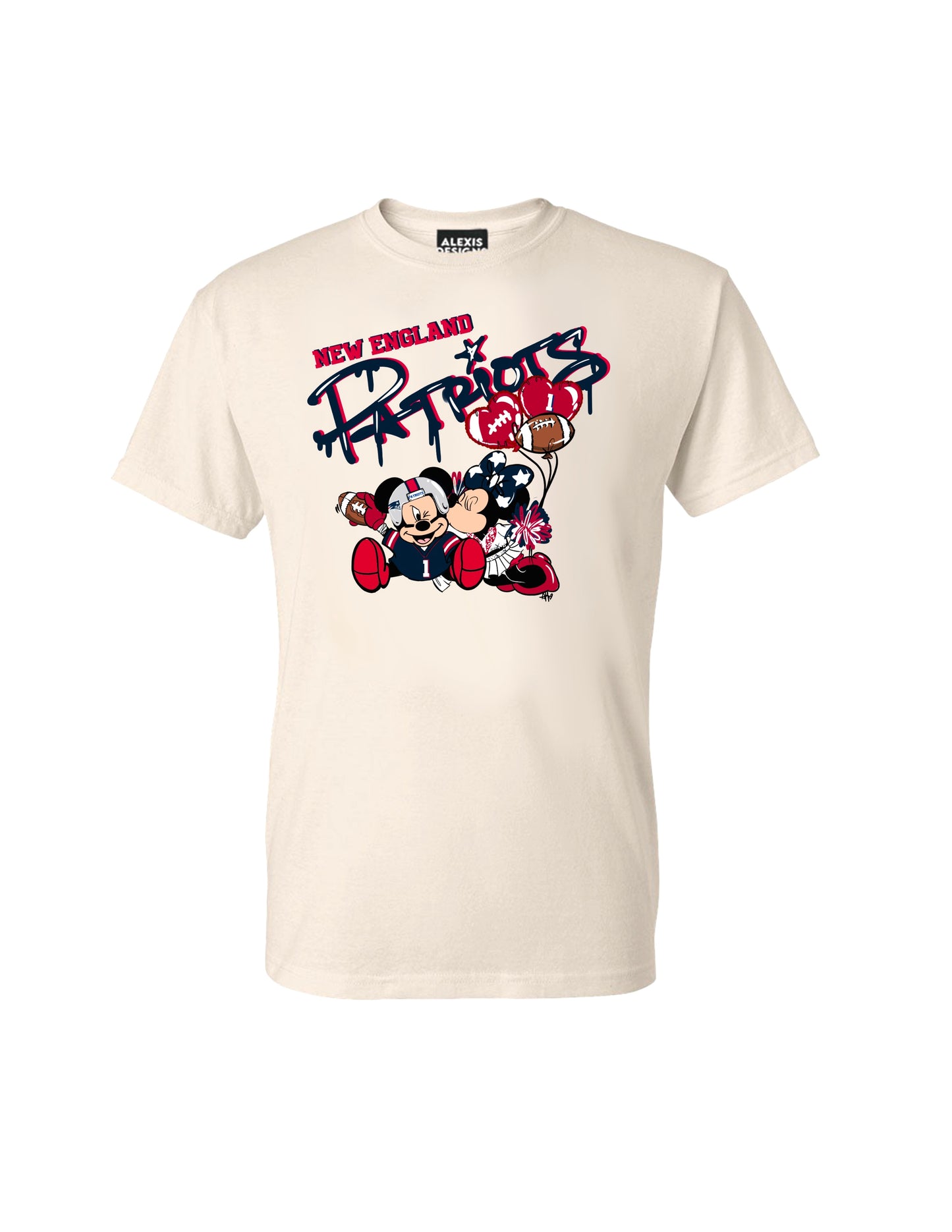 NEW ENGLND GRAFFITI INSPIRED T-SHIRT