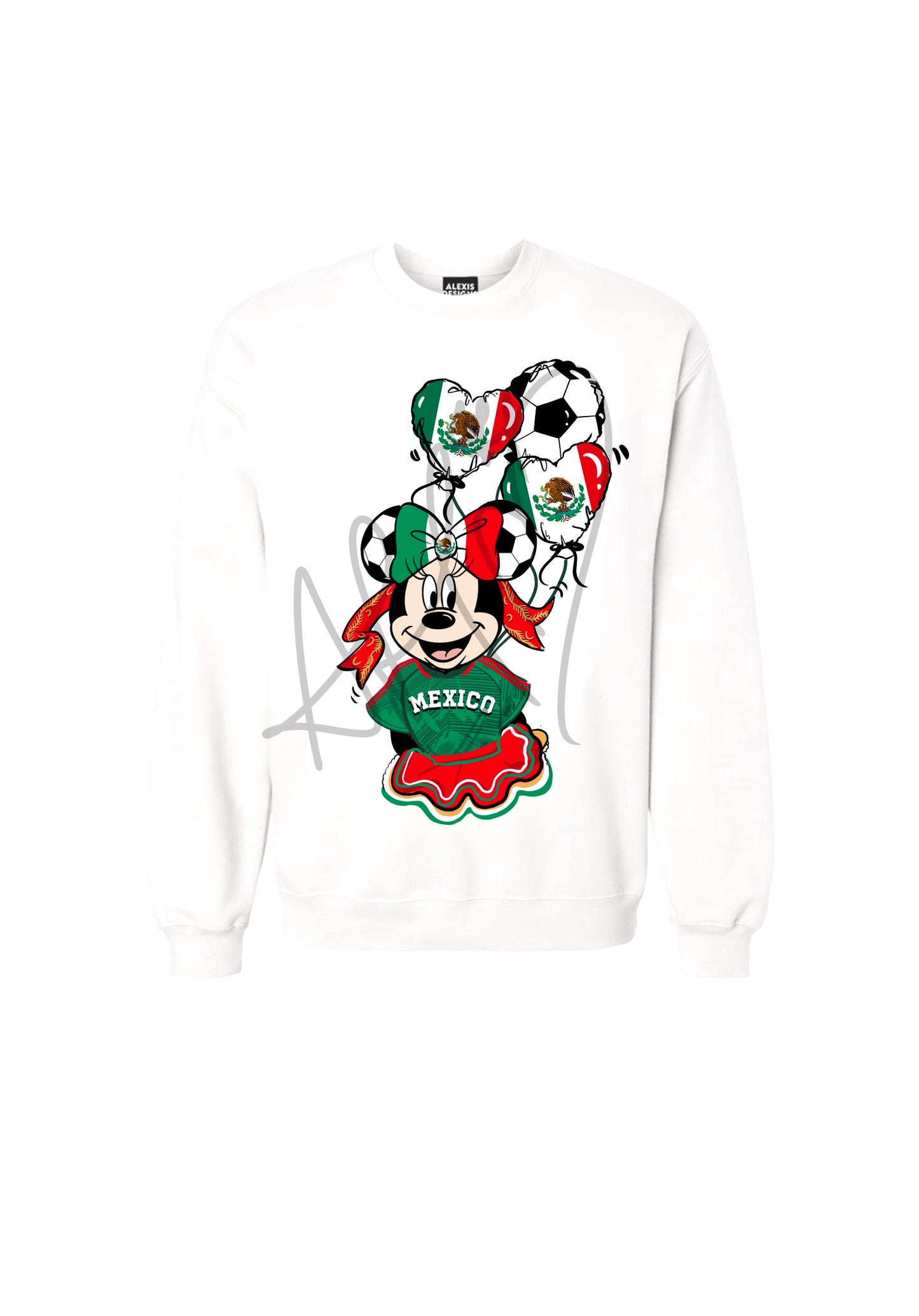 MEXICO MINNI INSPIRED CREWNECK