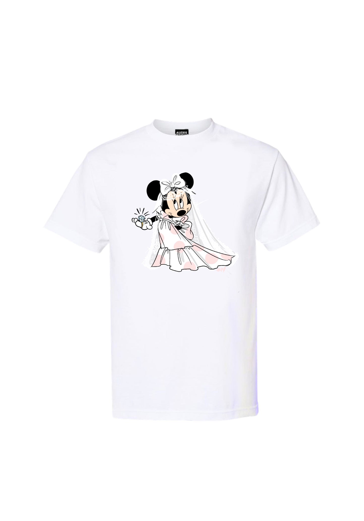Minnie Inspired Wedding edition T-SHIRT