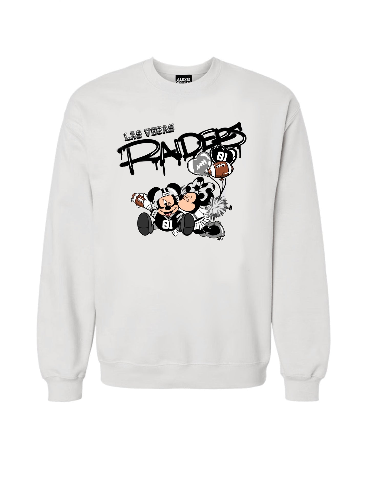 LV RAIDRS GRAFFITI INSPIRED CREWNECK