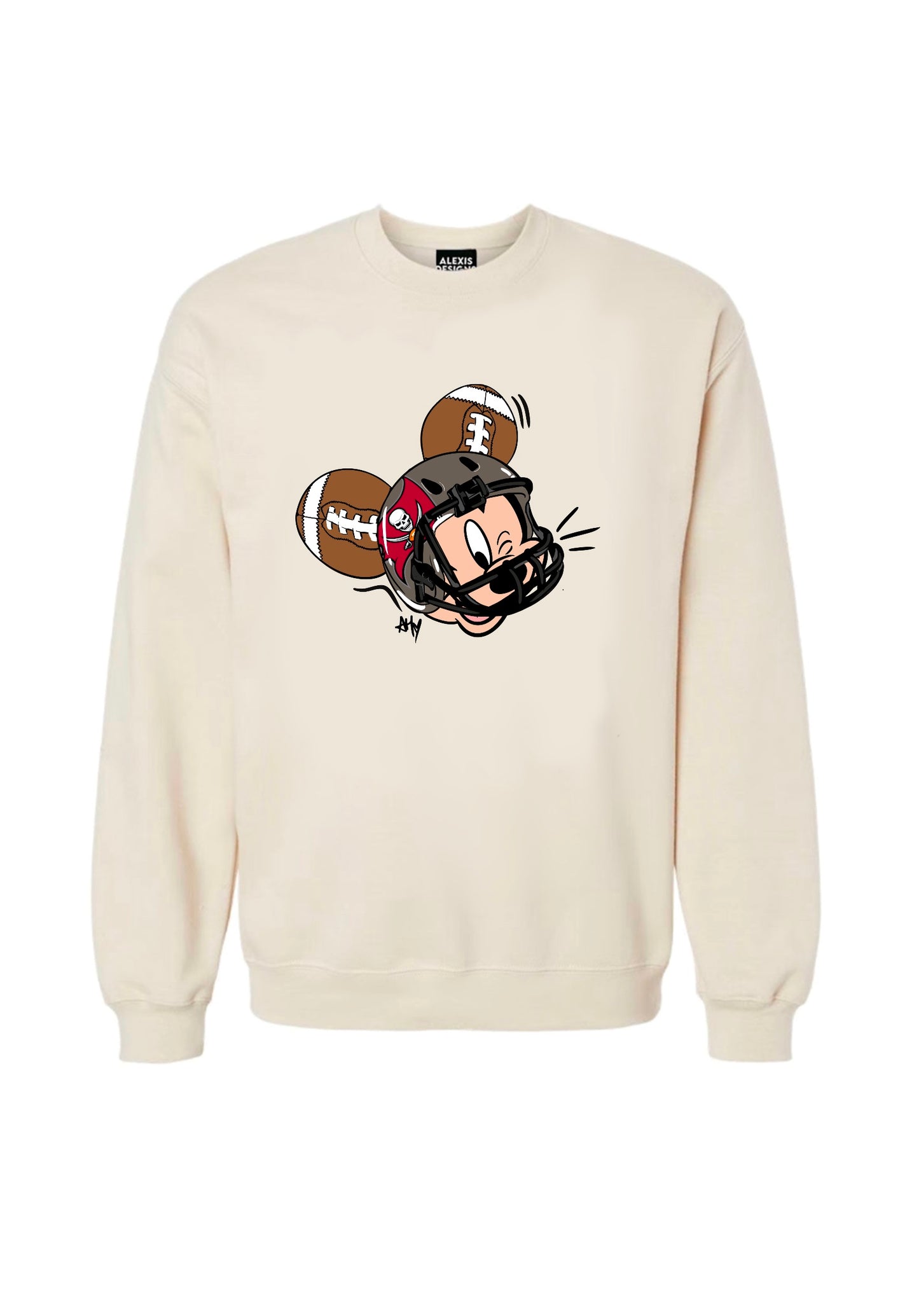 TAMPA B HELMET CREWNECK