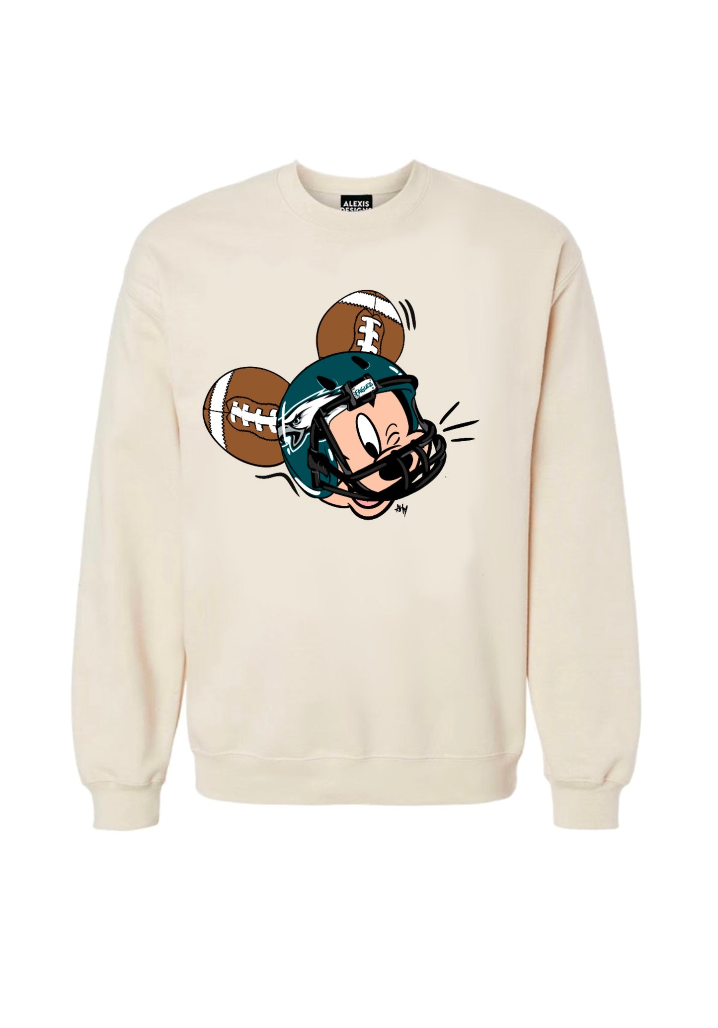 PHILLY HELMET CREWNECK