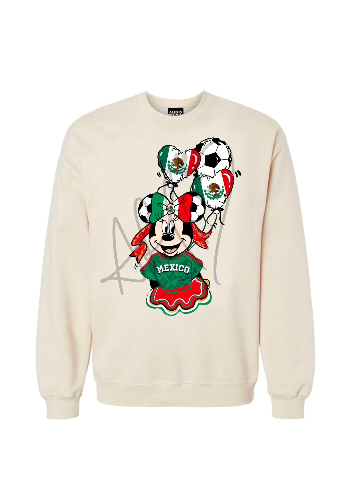 MEXICO MINNI INSPIRED CREWNECK