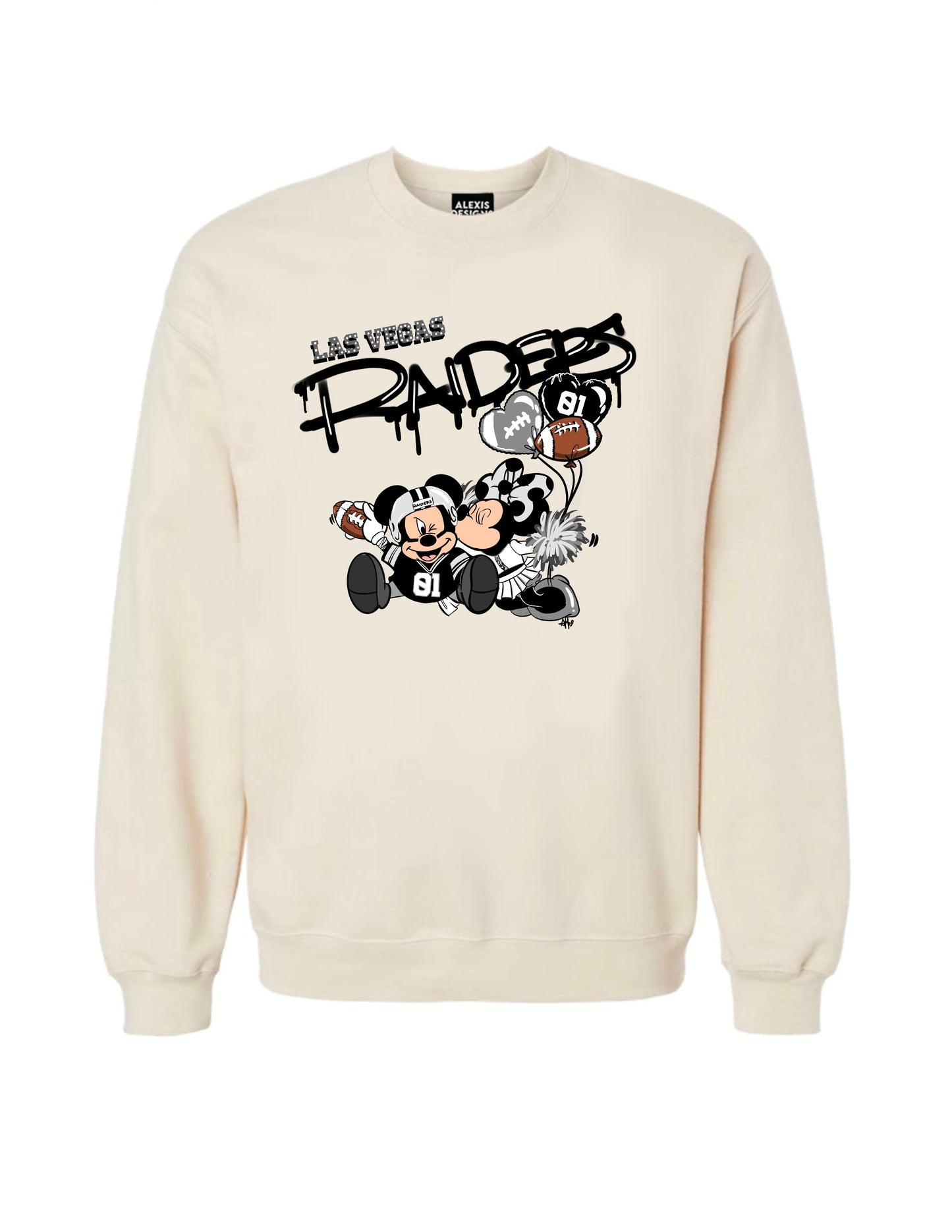 LV RAIDRS GRAFFITI INSPIRED CREWNECK
