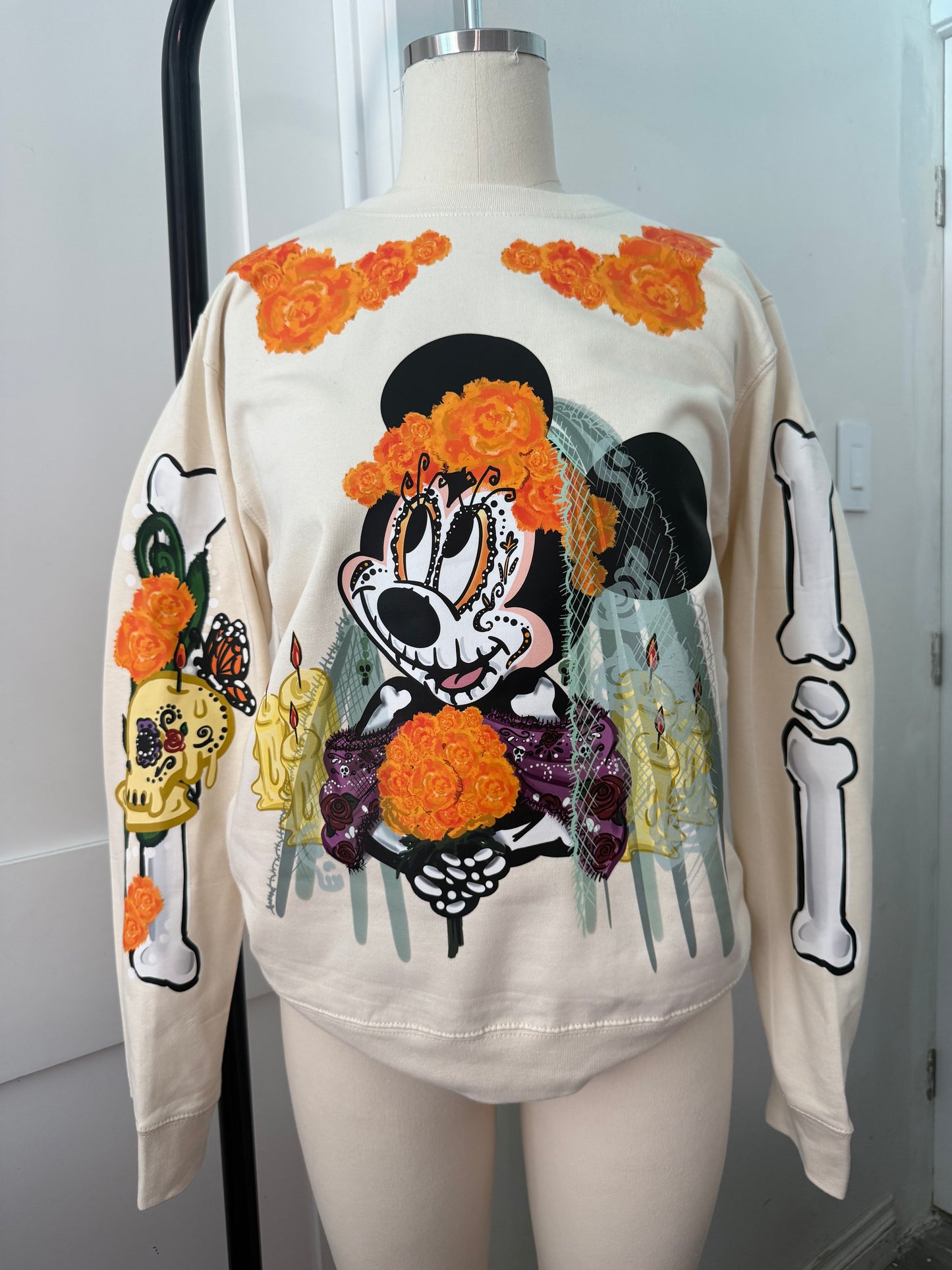 DAY OF THE DEAD MINNI CREWNECK
