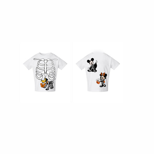 KIDS SPOOKY BONES T SHIRT