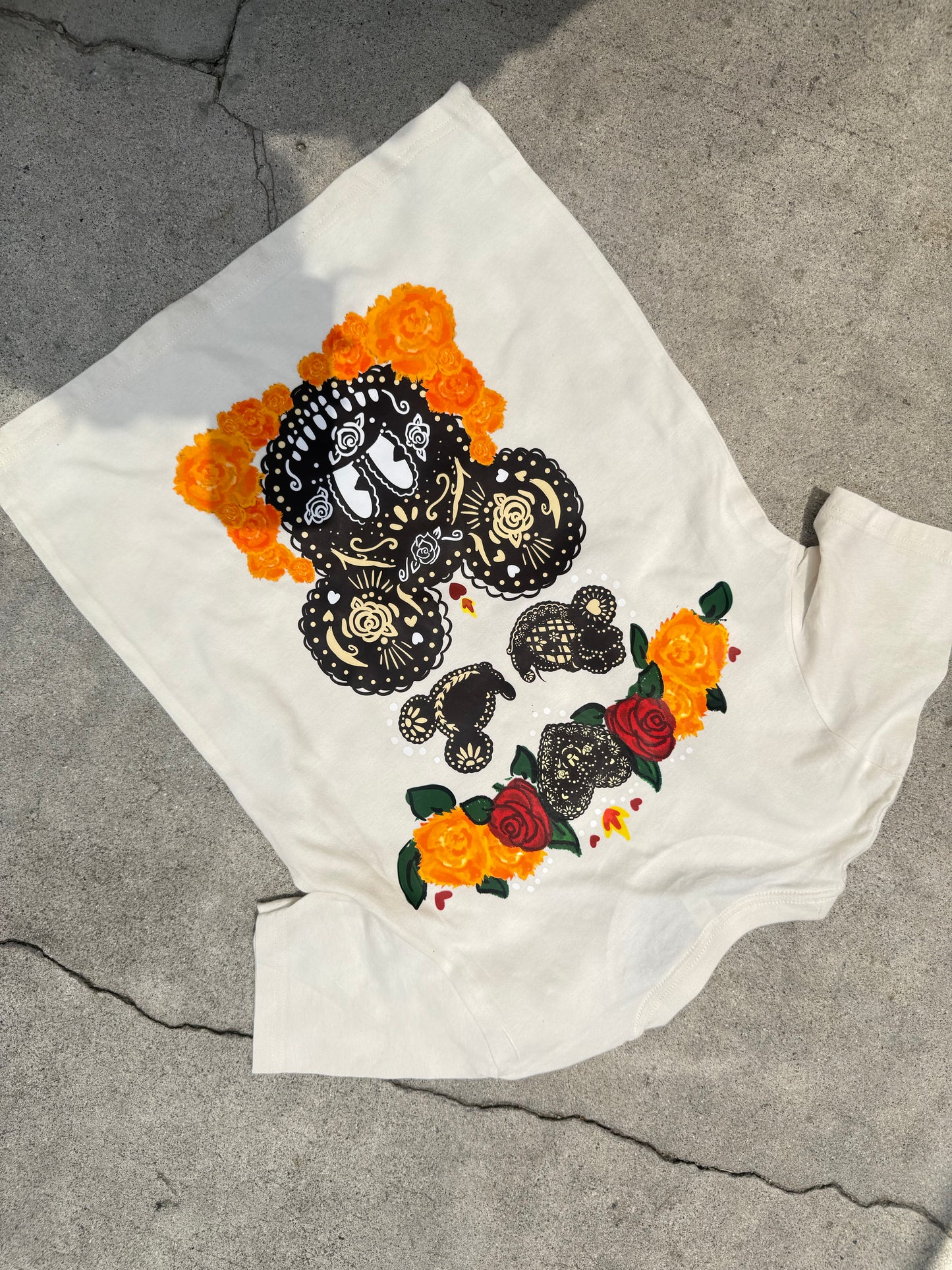 KIDS DAY OF THE DEAD T SHIRT