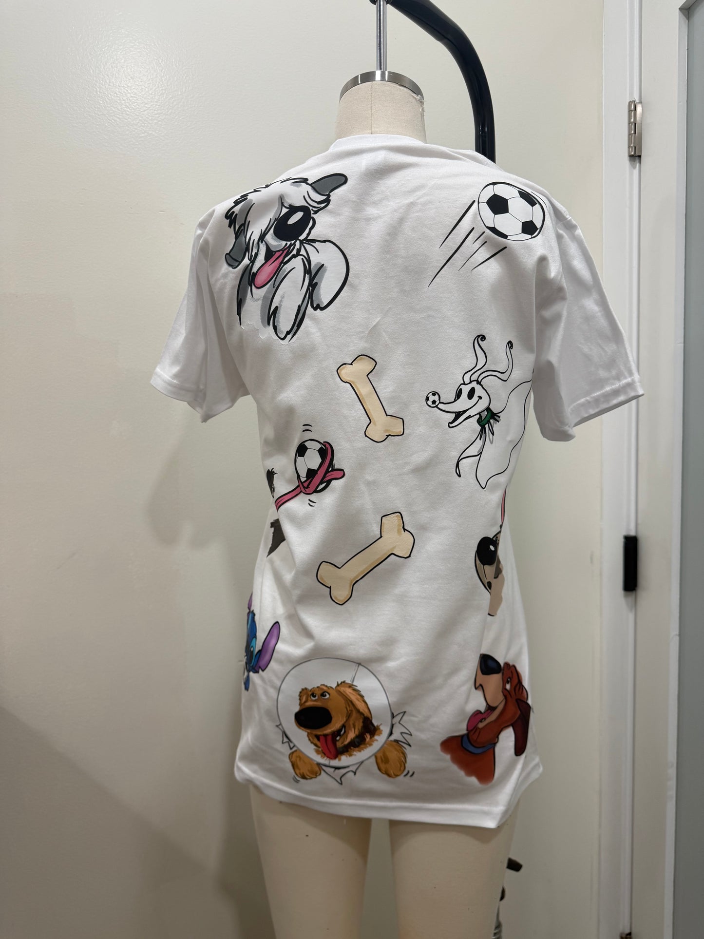 WHO LET THE DOGS OUT SOCCER EDITION T SHIRT