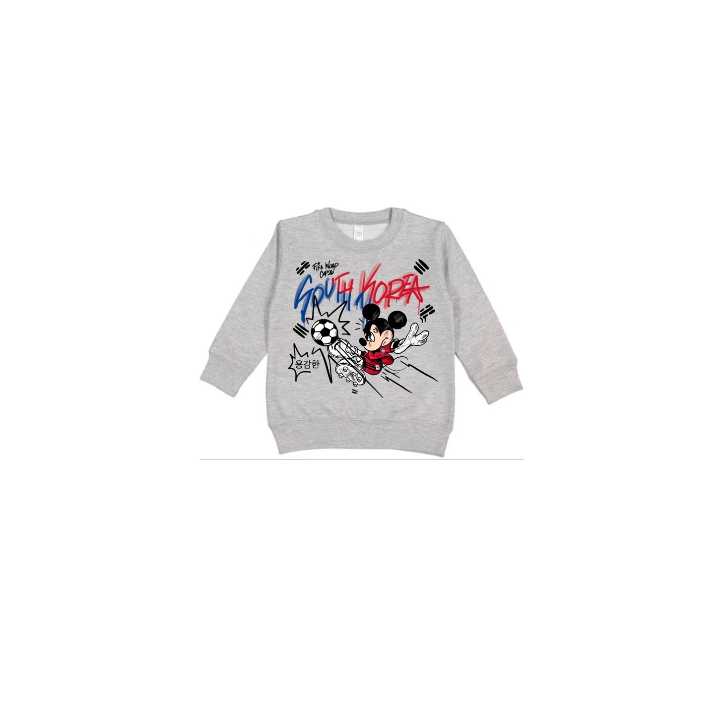 KIDS WE LOVE SOUTH KOREA CREWNECK