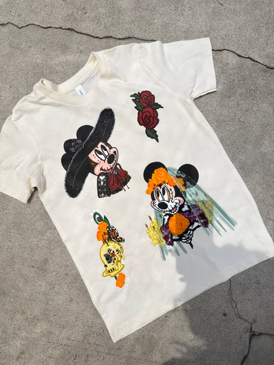 KIDS DAY OF THE DEAD T SHIRT