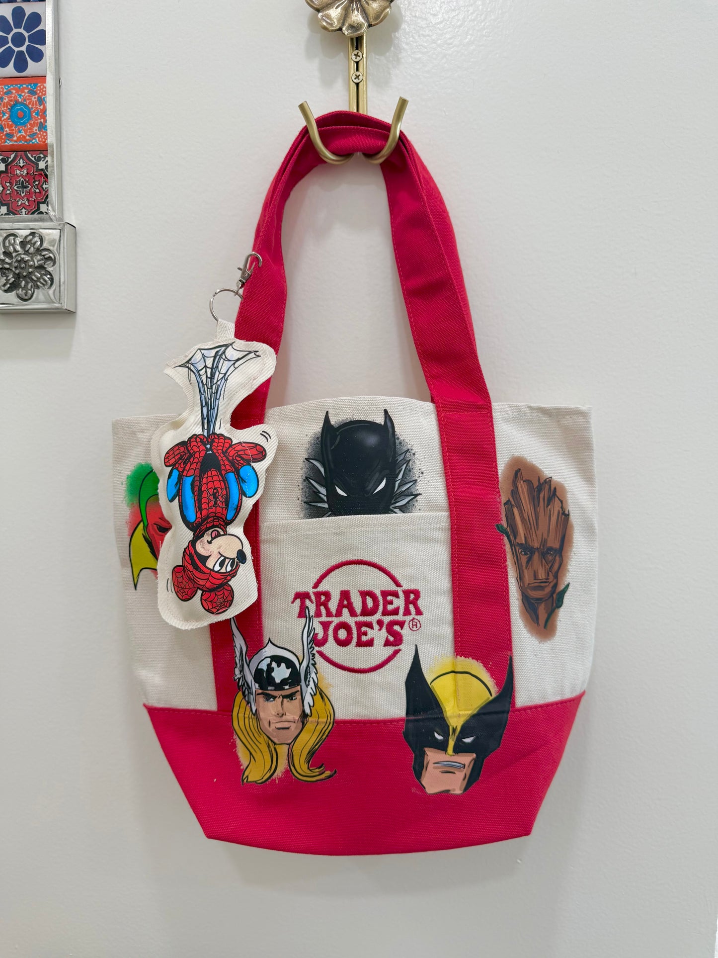 HEROS MINI TOTE (KEYCHAINS AND TJ BRAND NOT INCLUDED)