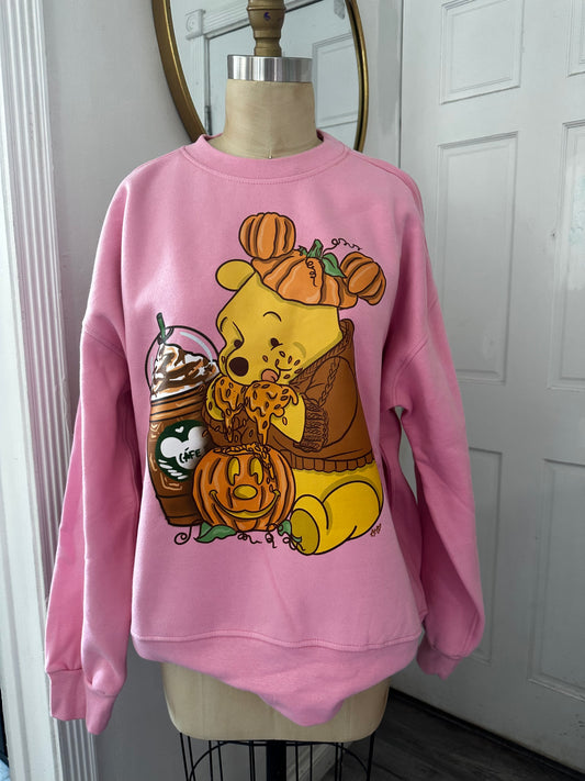Pumkin Spice Pooh Bear