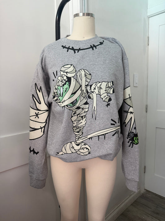 MUMMY MADNESS MICKI CREWNECK