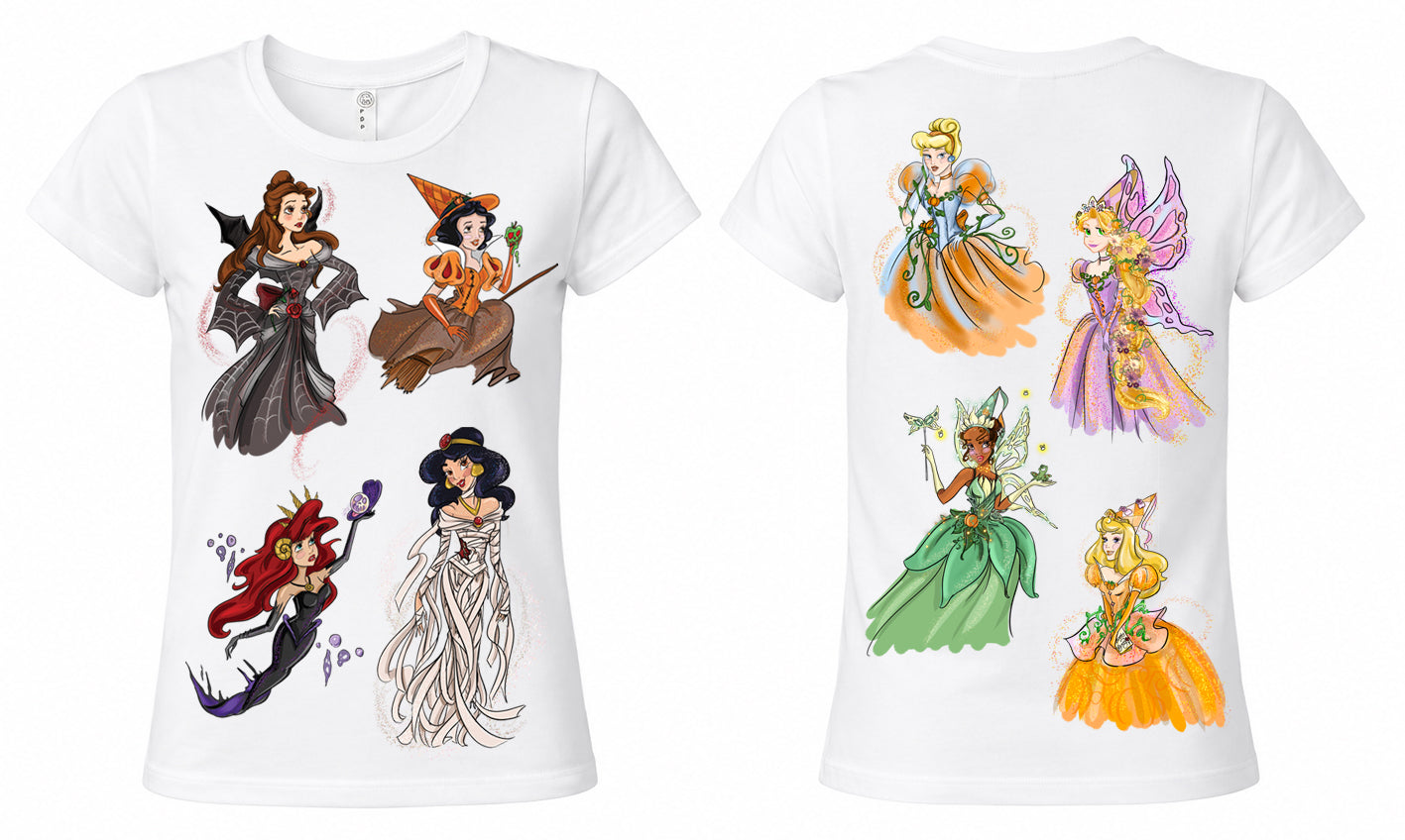 PRINCESS HALLOWEEN PARTY BABY TEE