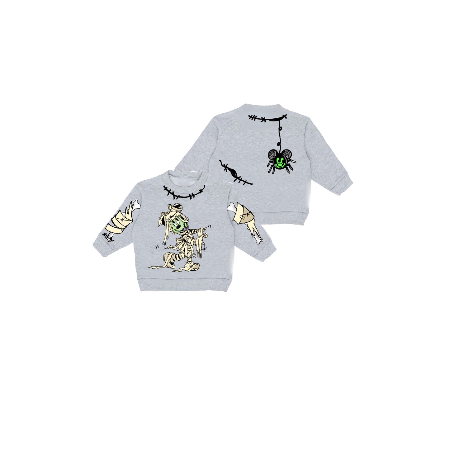 KIDS MUMMY MADNESS MINNI CREWNECK