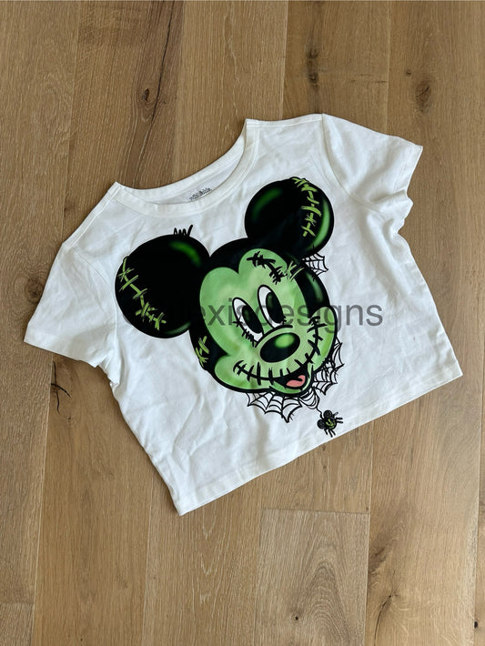 MICKI ZOMBIE CROPPED TEE