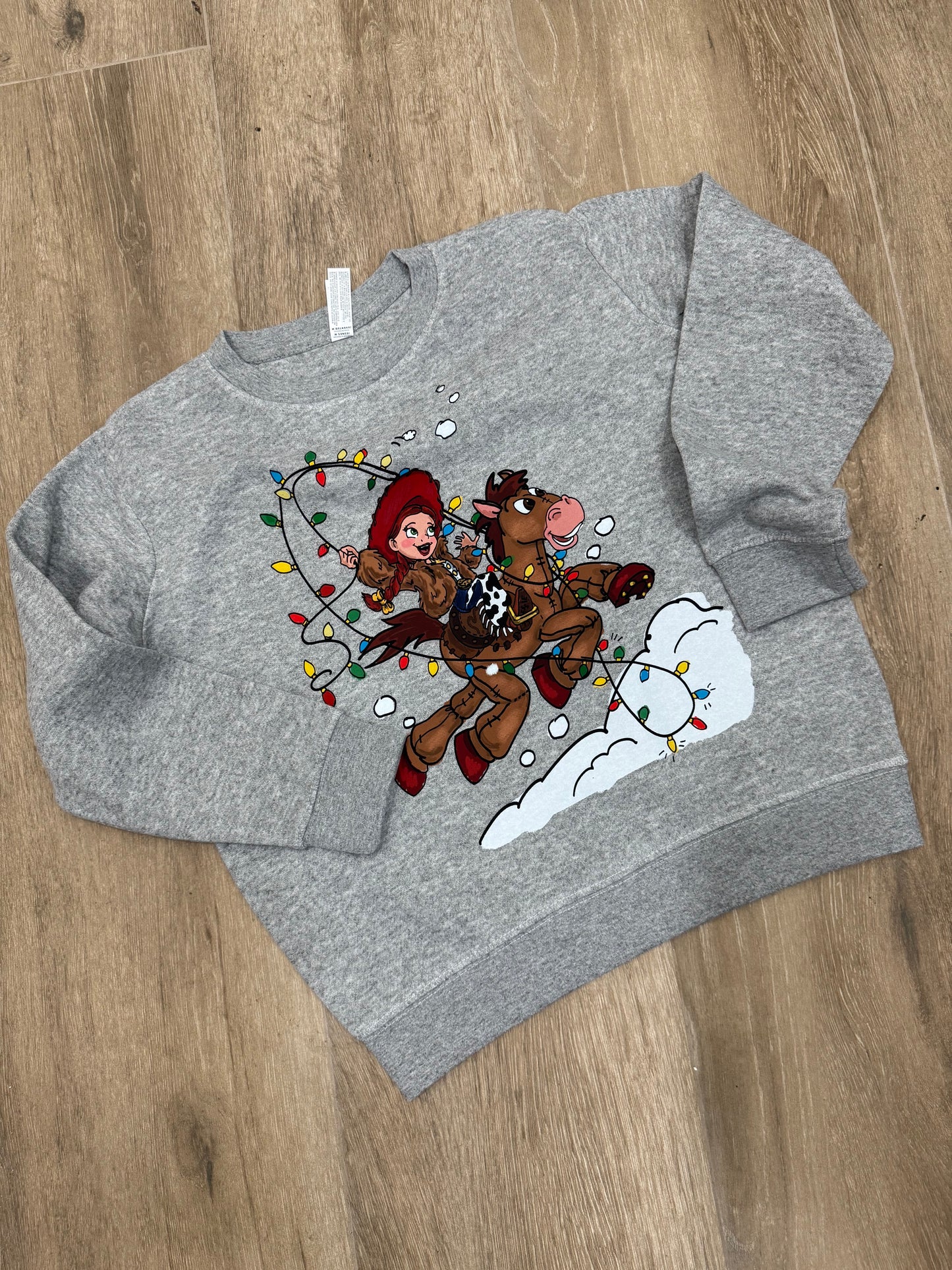 KIDS WINTER RODEO CREWNECK