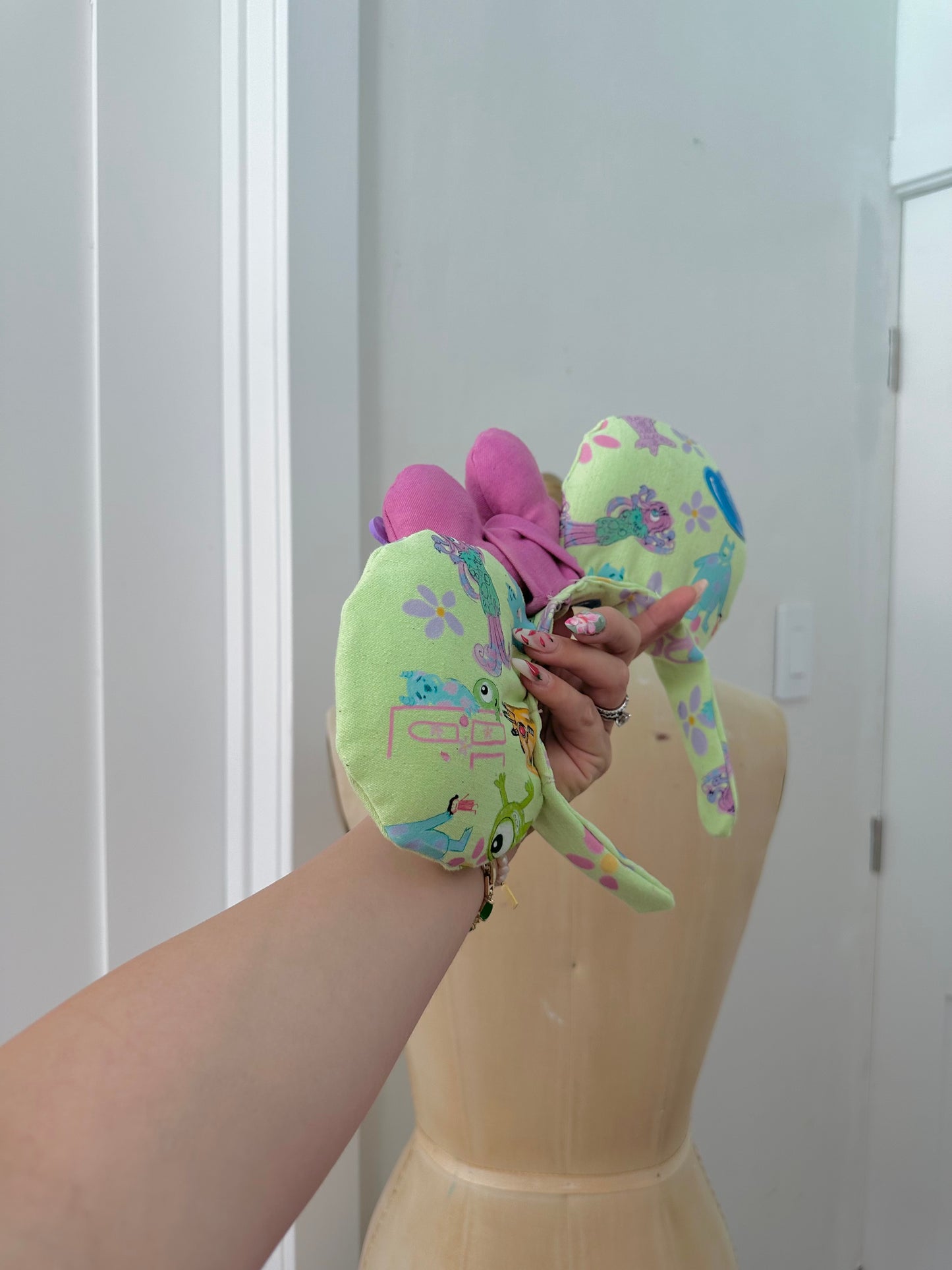 MONSTERS TEAM PRINTED EARS