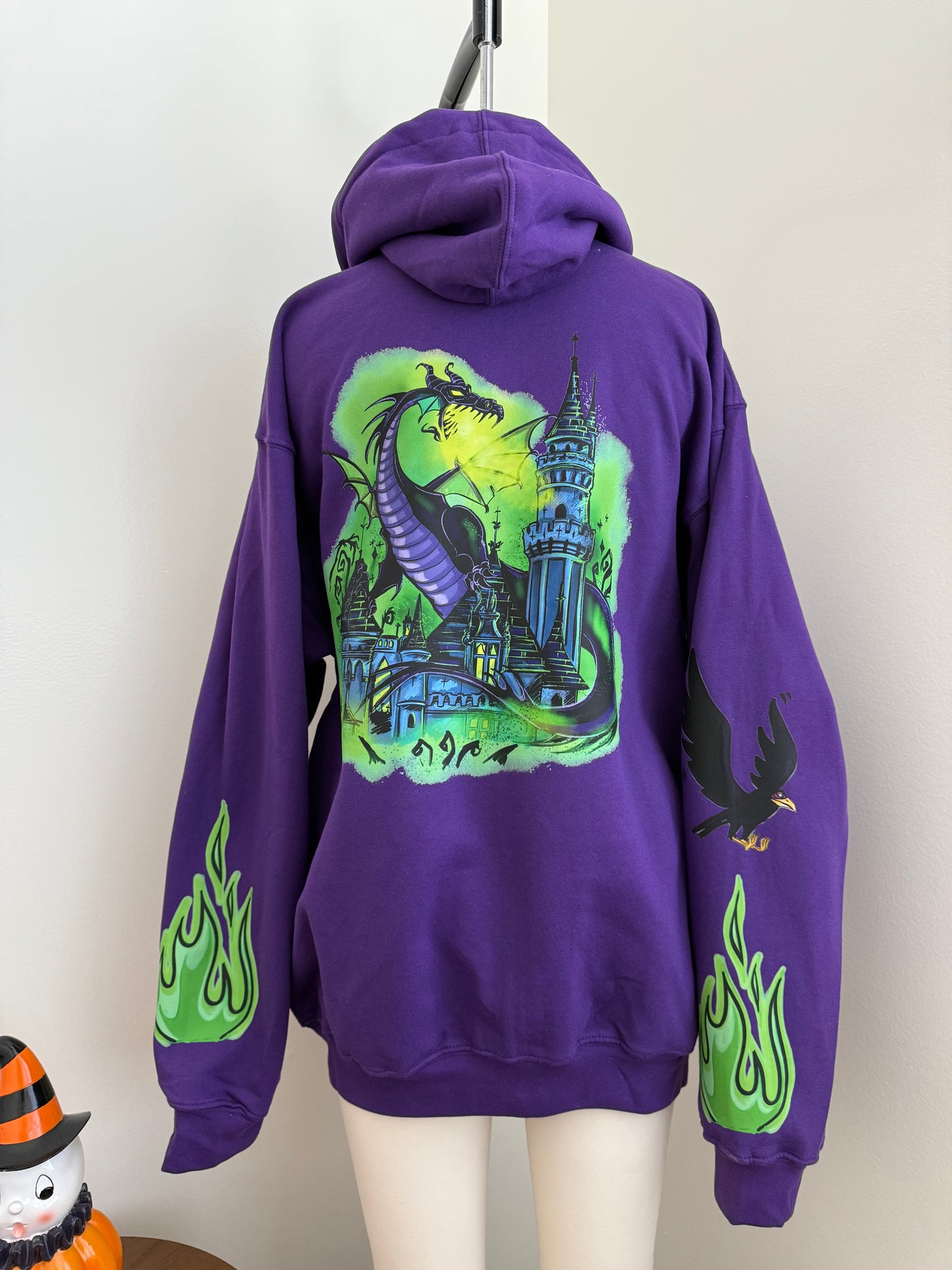 DRAGONS LOVE ZIPPER HOODIE
