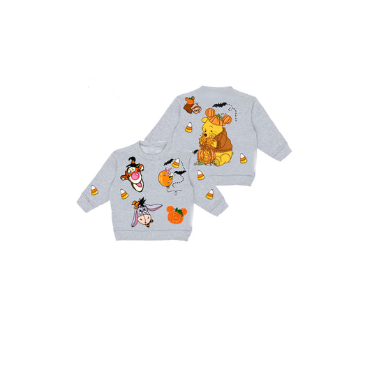 KIDS SPOOKY PUMKIN PATCH CREWNECK