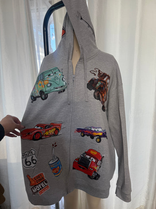 LETS RIDE ZIPPER SWEATER