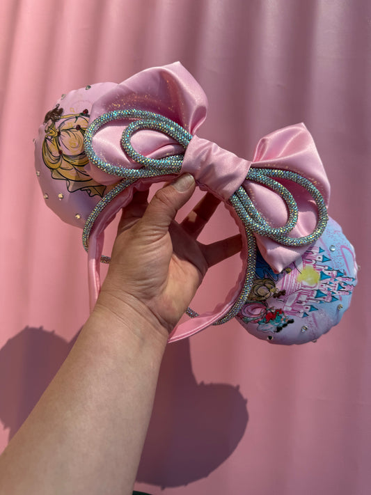 NEW PICK YOUR PRINCESS PRINTED EARS