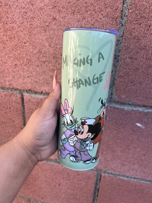 THANK YOU NURSES TUMBLER