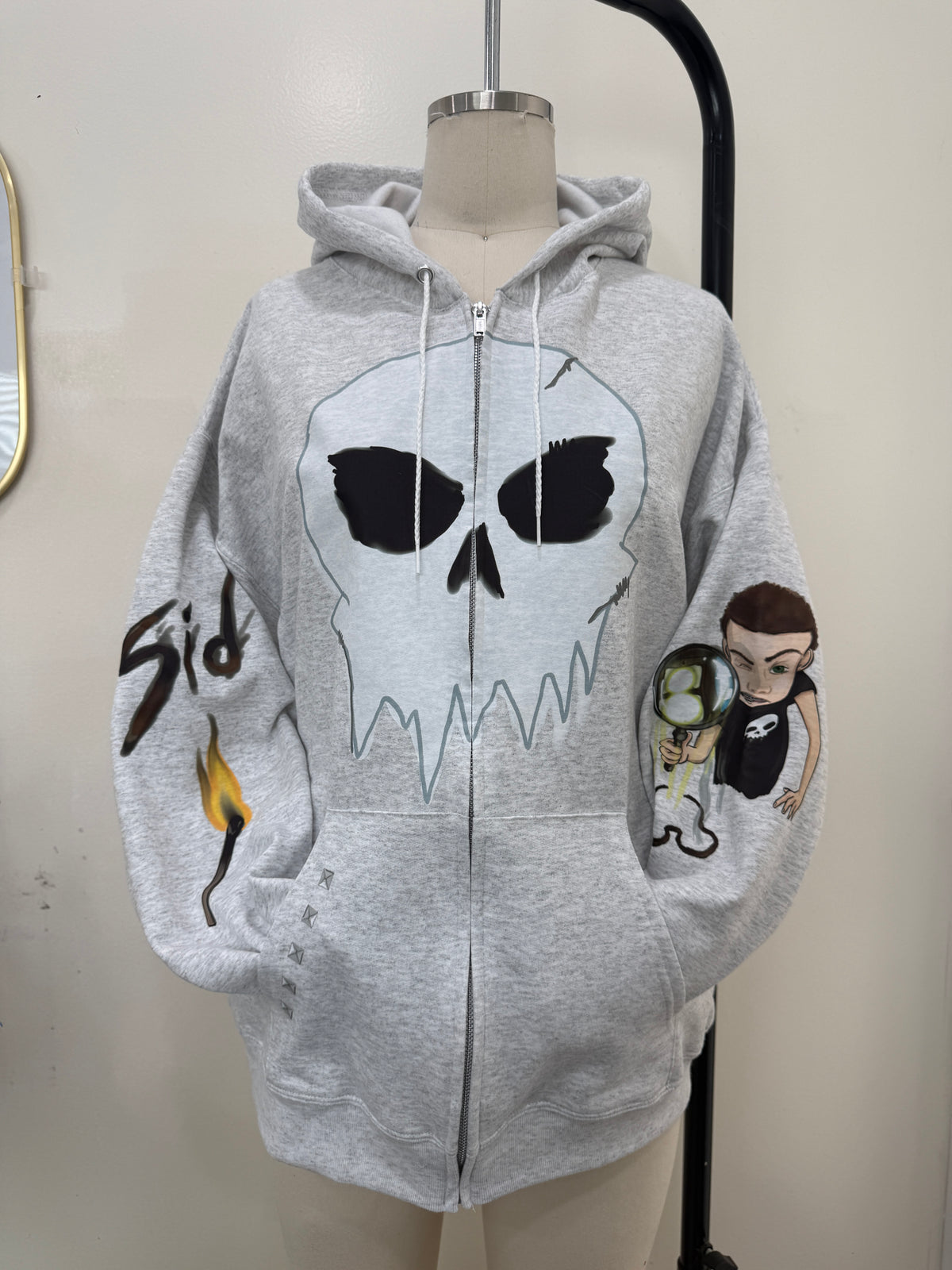 SIDD ZIPPER HOODIE
