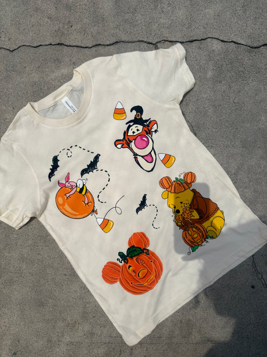 KIDS SPOOKY PUMKIN PATCH T SHIRT