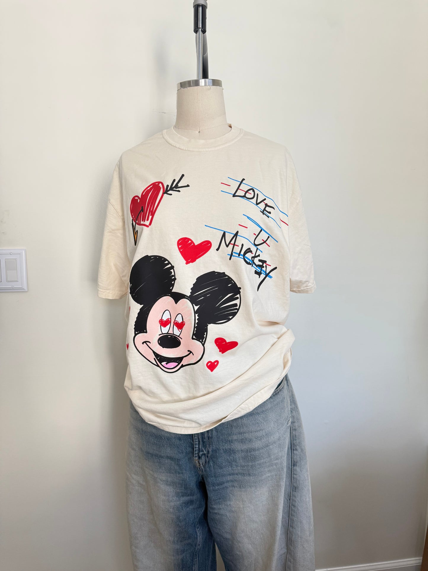 LOVE U MICKI T SHIRT