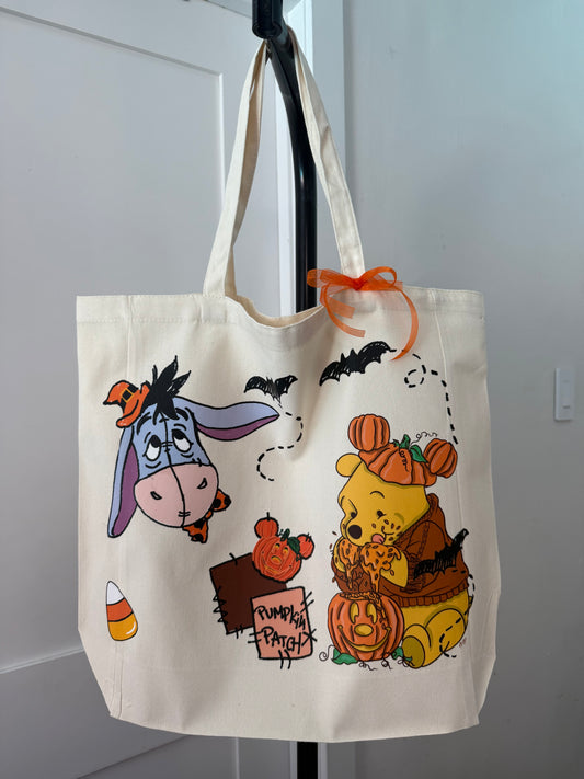 SPOOKY PUMPKIN PATCH TOTE