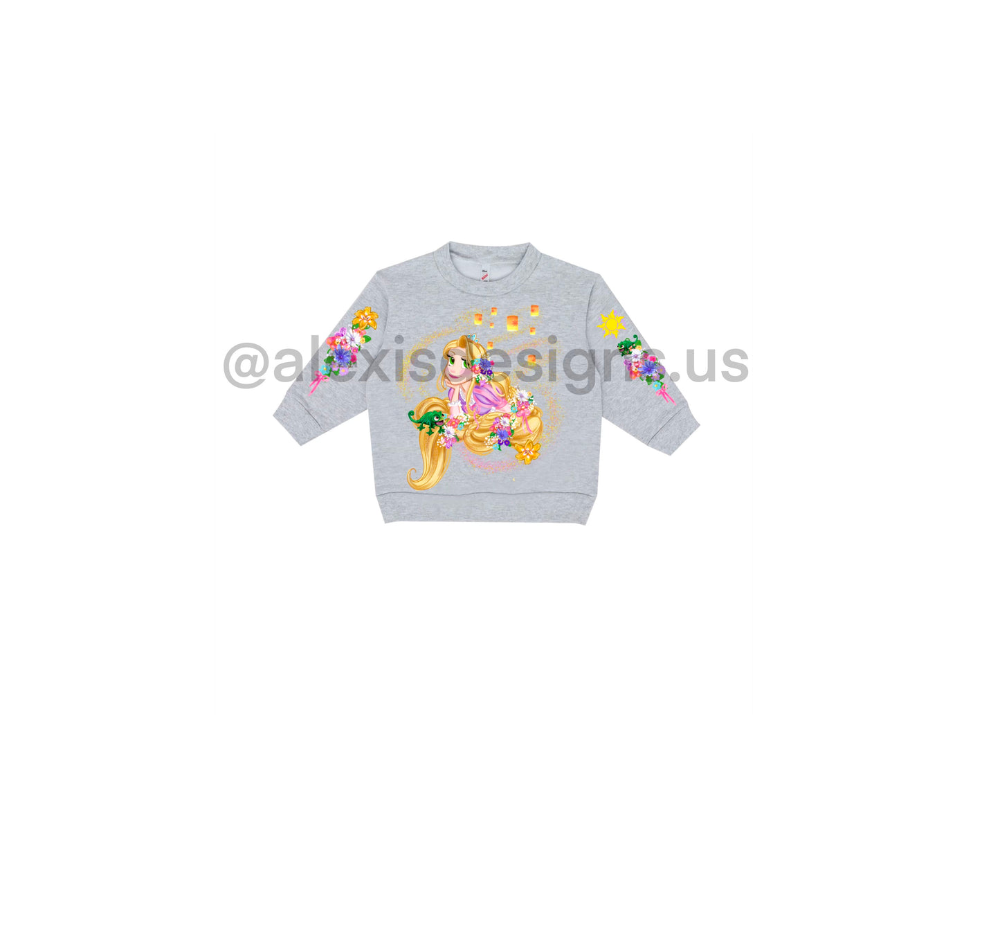 KIDS FLOATING LIGHTS CREWNECK