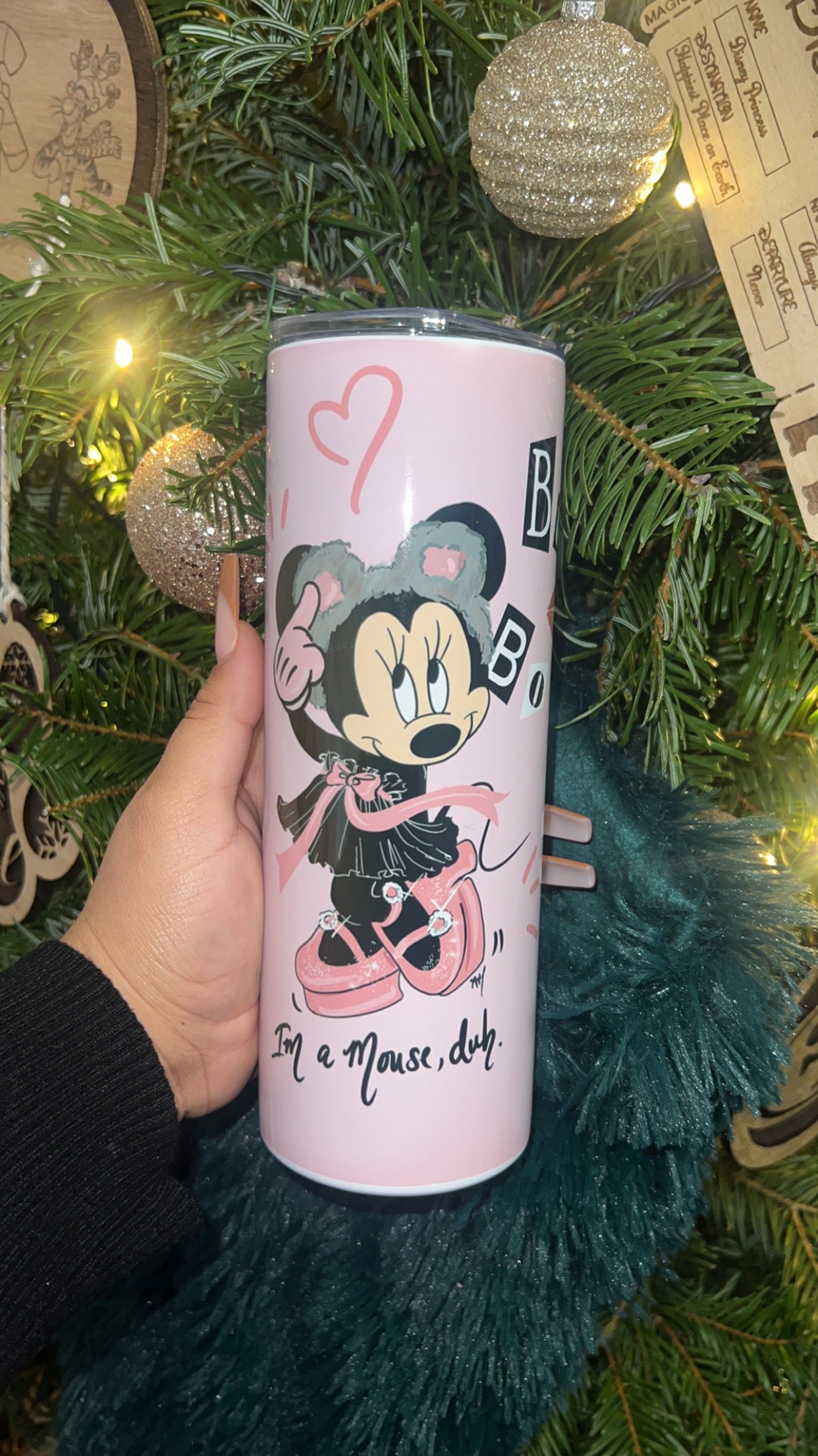 I’m a mouse TUMBLER❤️