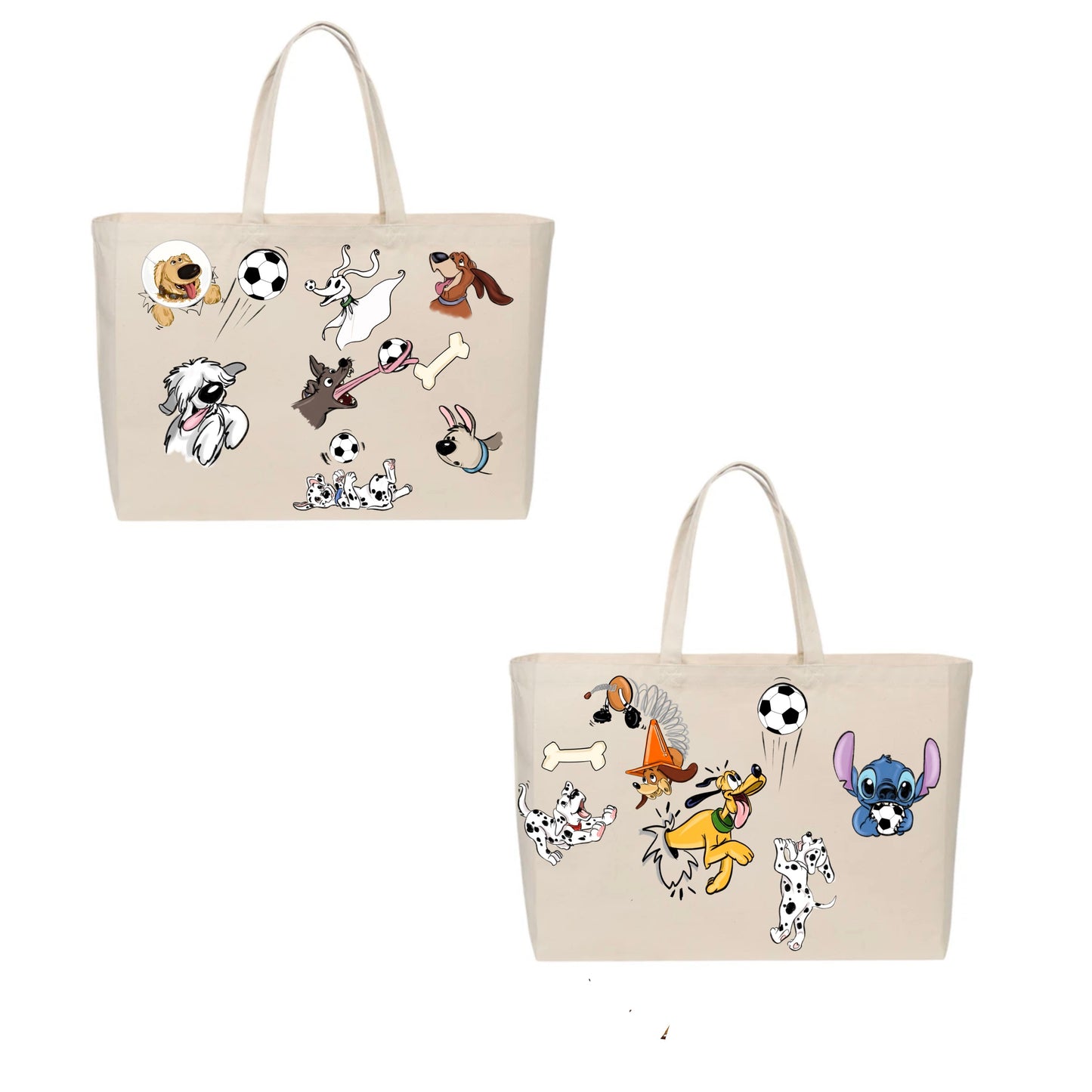 WHO LET THE DOGS OUT SOCCER TOTE