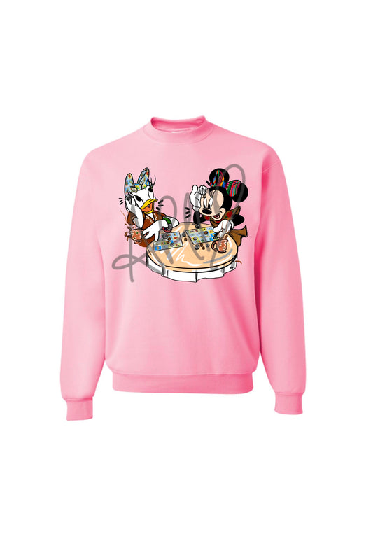 Let’s play loteria Crewneck