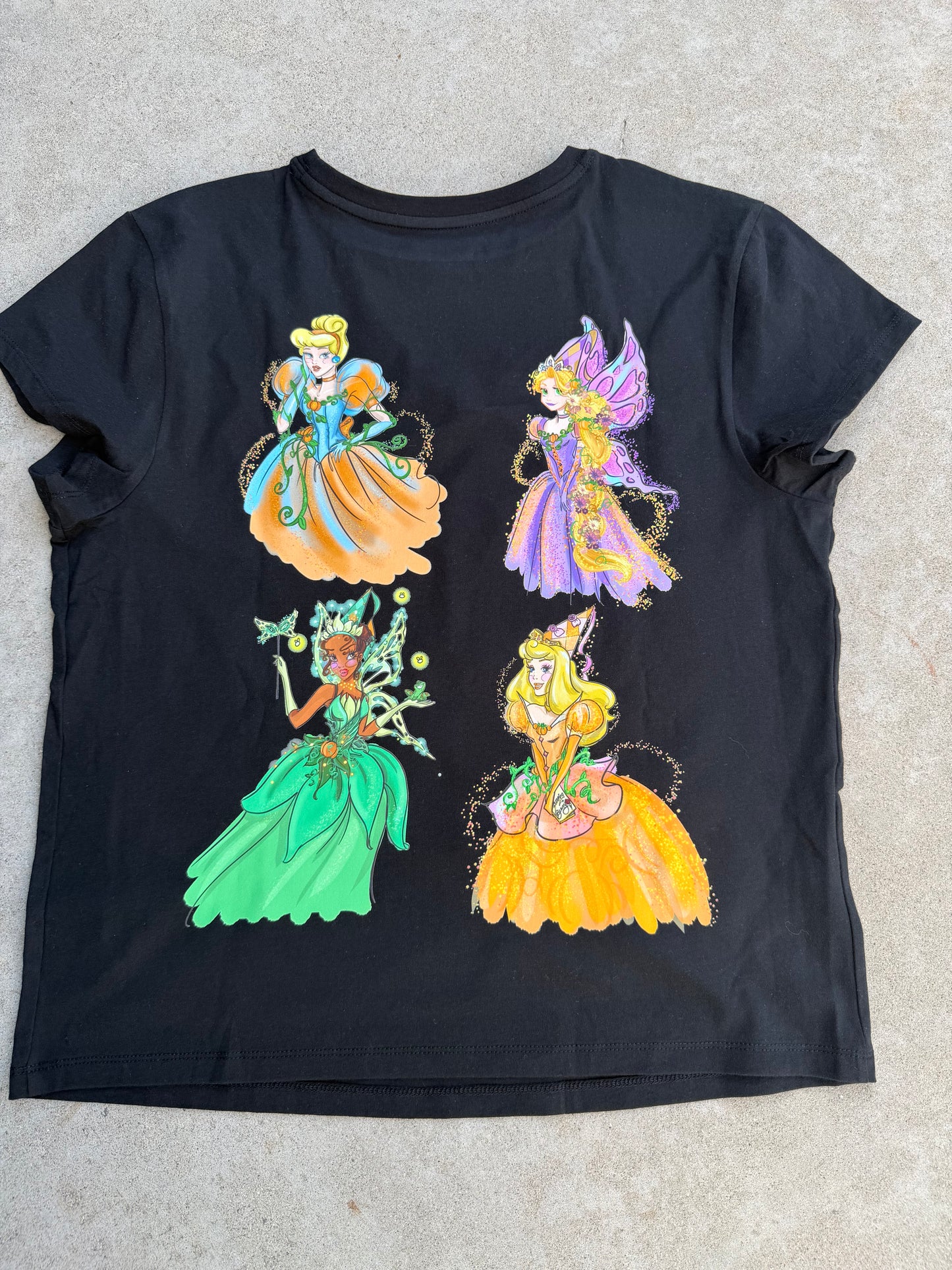 PRINCESS HALLOWEEN PARTY BABY TEE