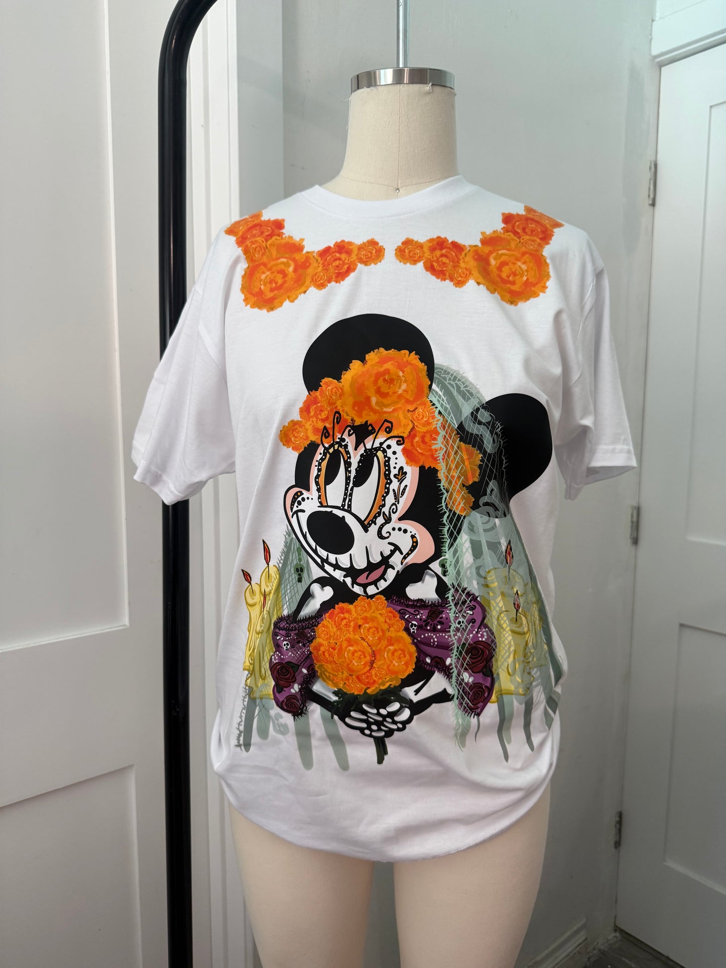 DAY OF THE DEAD MINNI T SHIRT