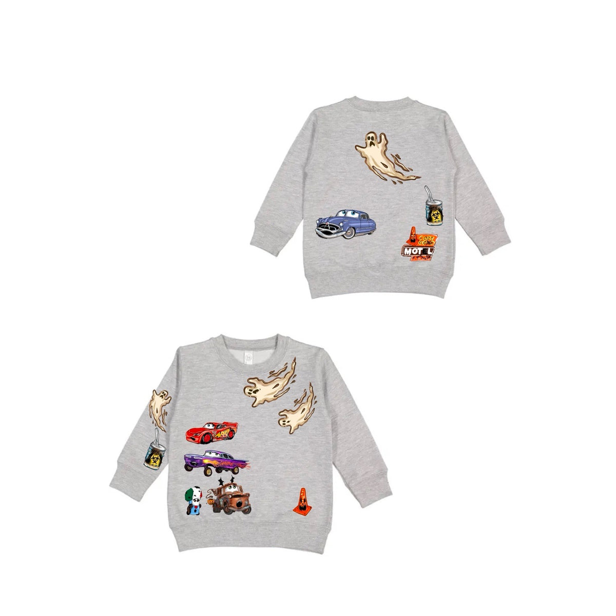 KIDS GHOST OF OILS PAST CREWNECK