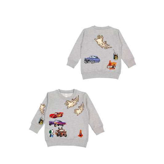 KIDS GHOST OF OILS PAST CREWNECK