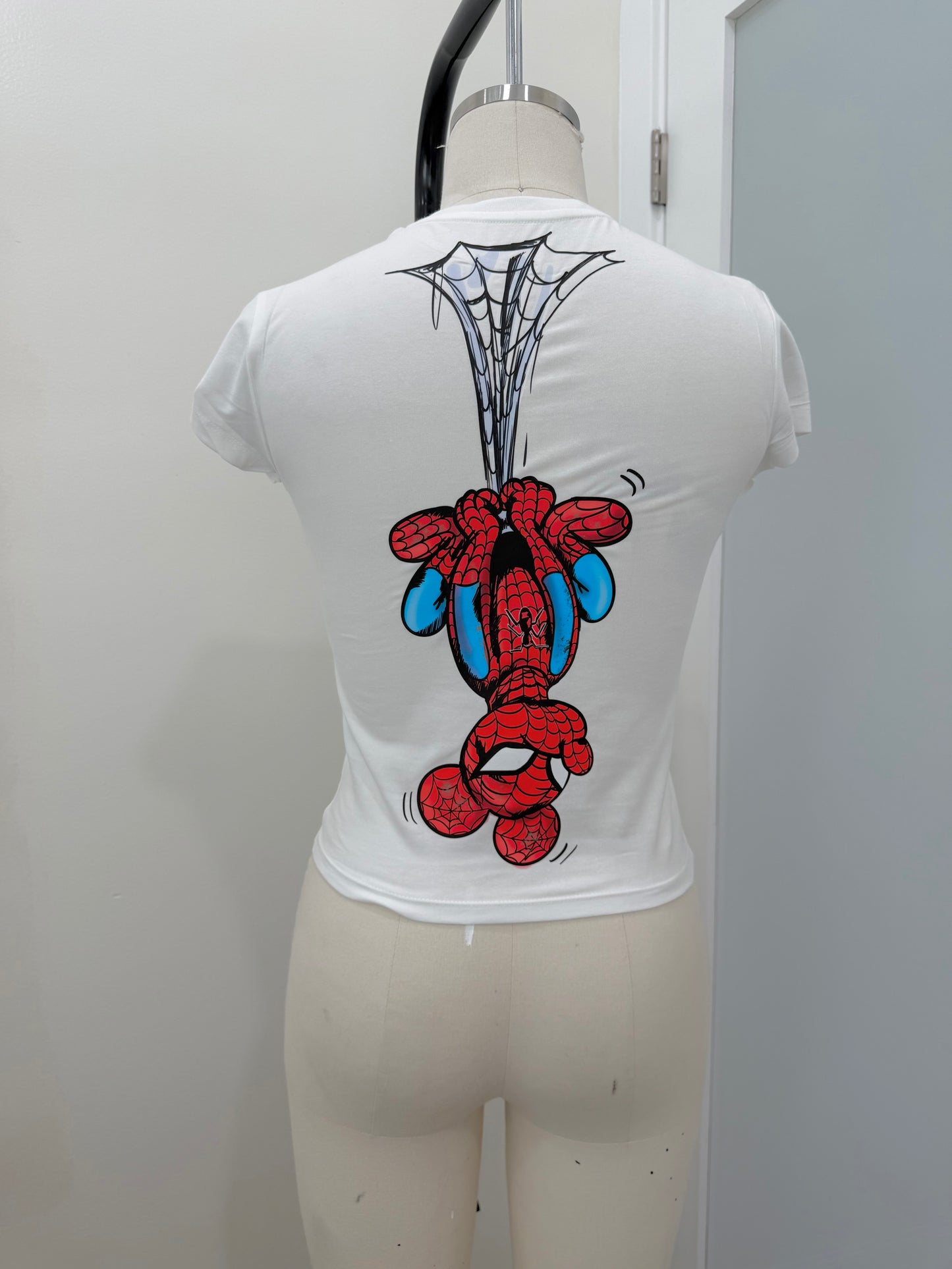 CAUGHT IN A WEB BABY TEE