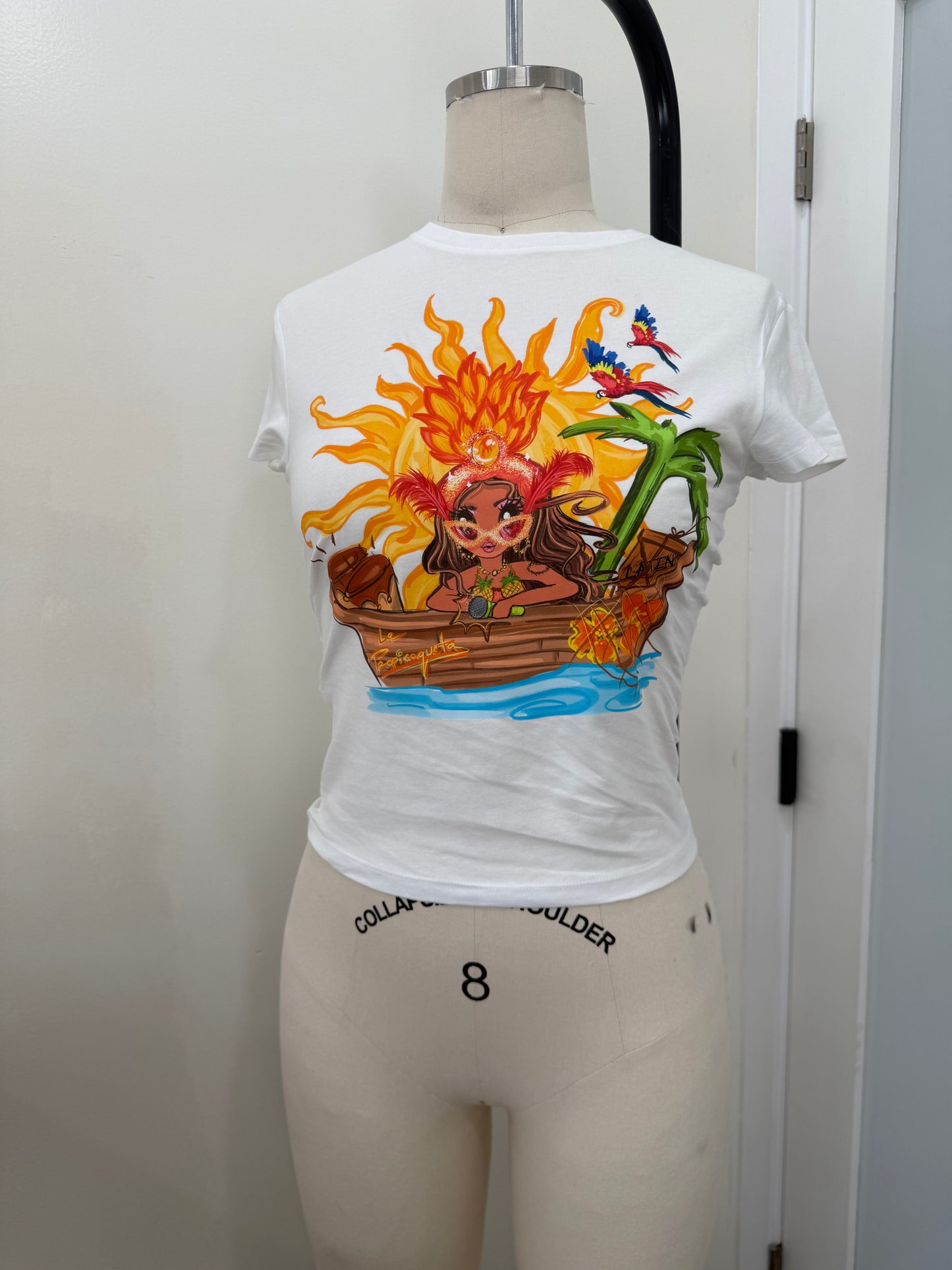 TROPI BOAT BABY TEE