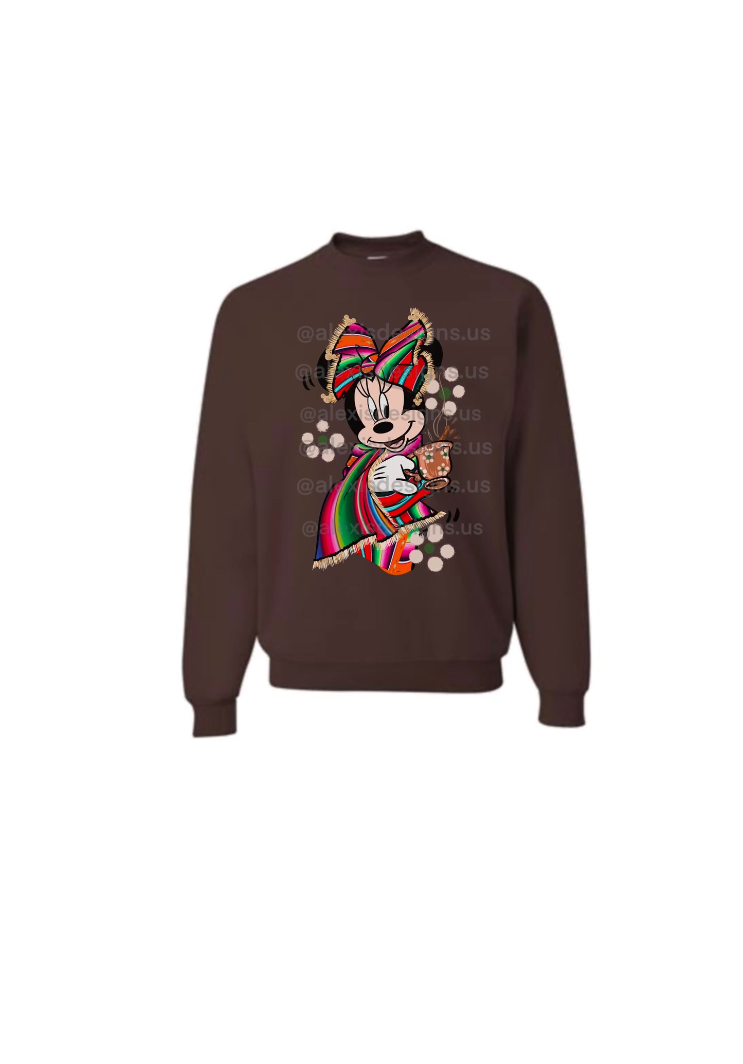 Minnie Zarape Crewneck