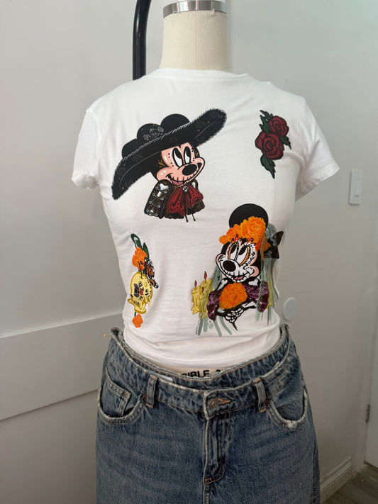 DAY OF THE DEAD BABY TEE