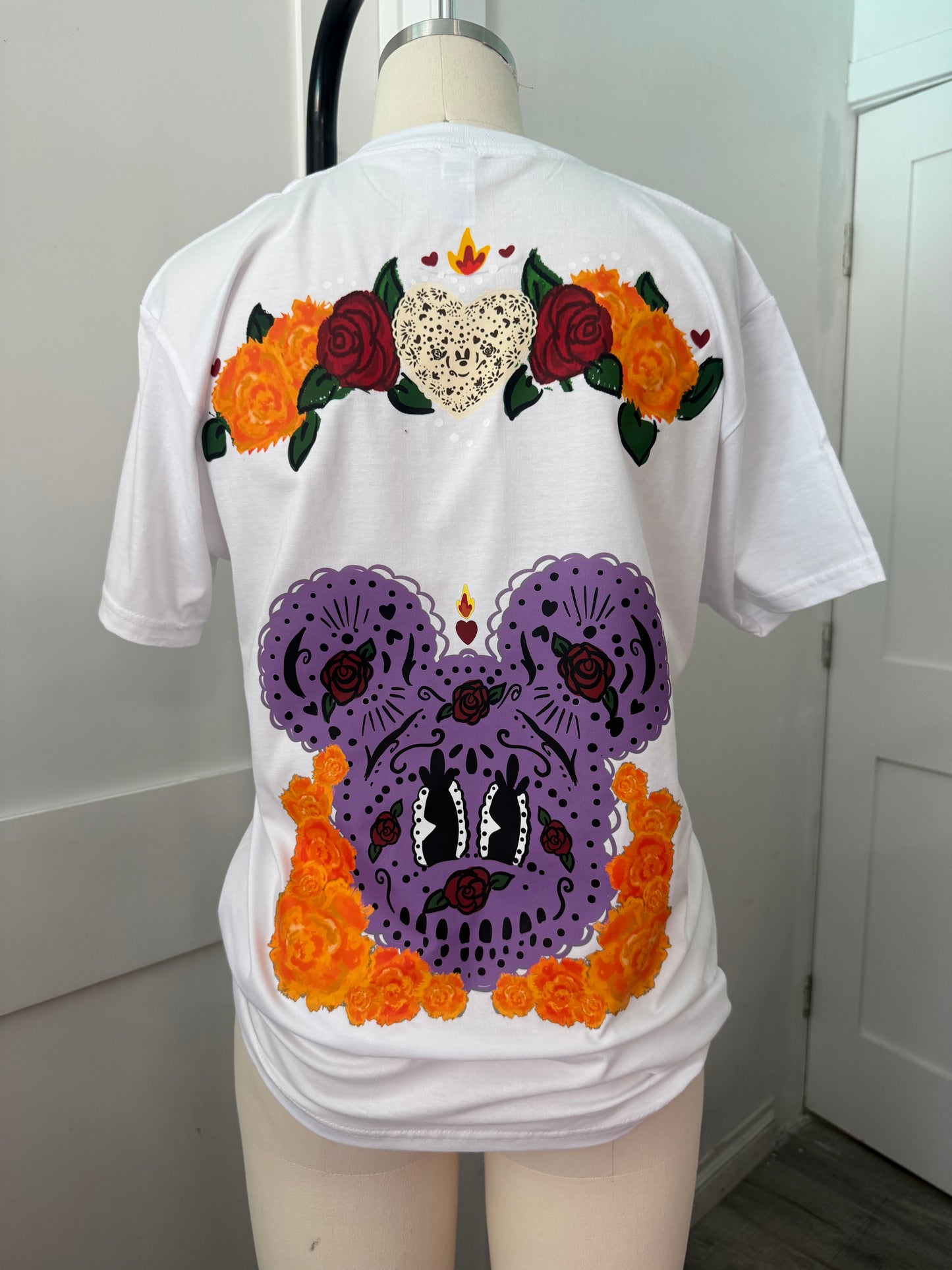 DAY OF THE DEAD MINNI T SHIRT