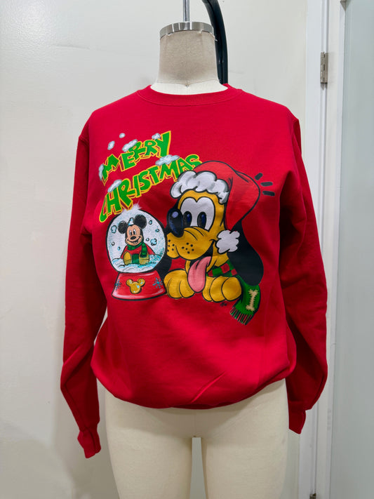 MICKI’S SNOW GLOBE CREWNECK