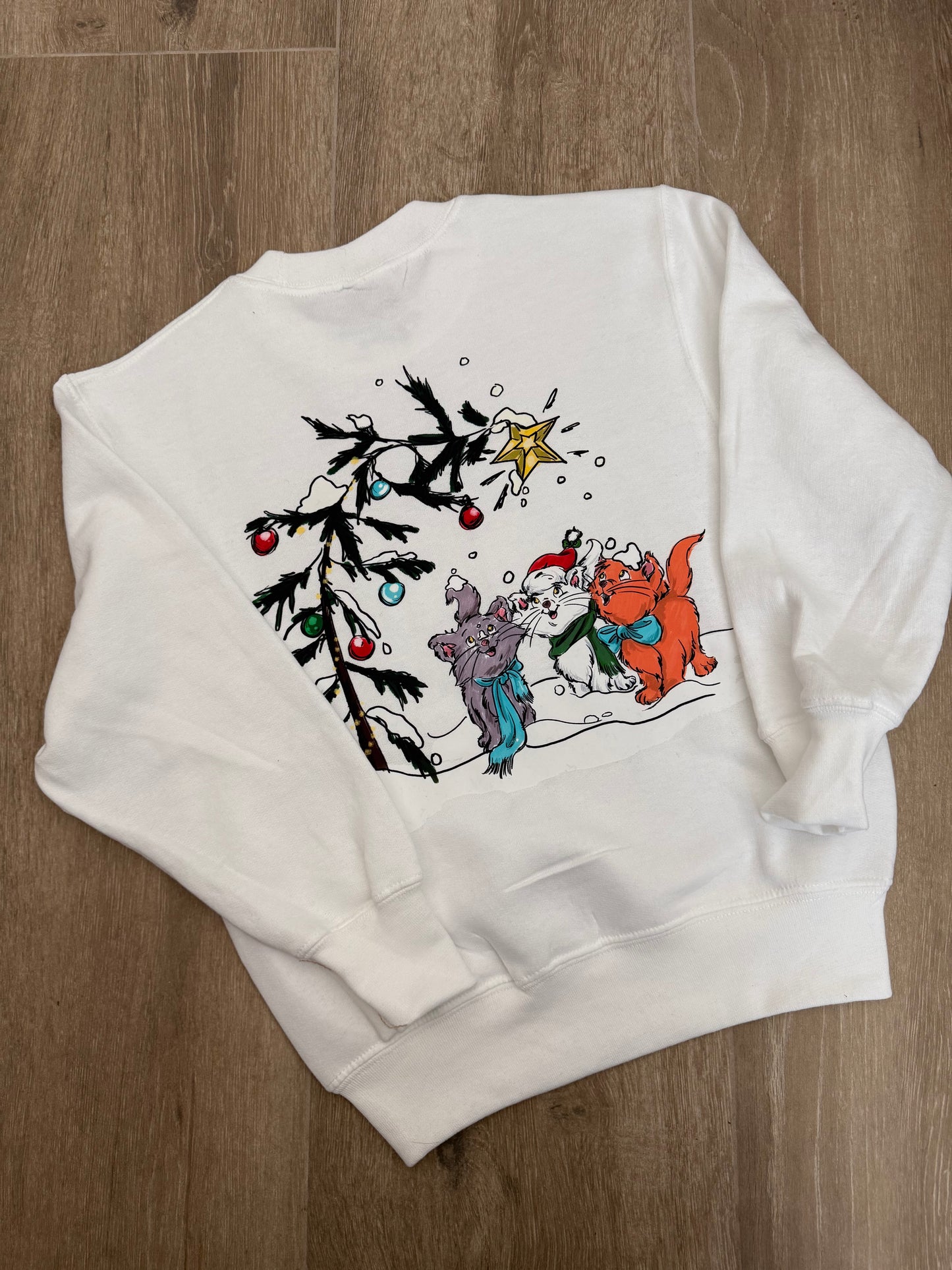 KIDS BONJOUR CHRISTMAS VER 2 CREWNECK