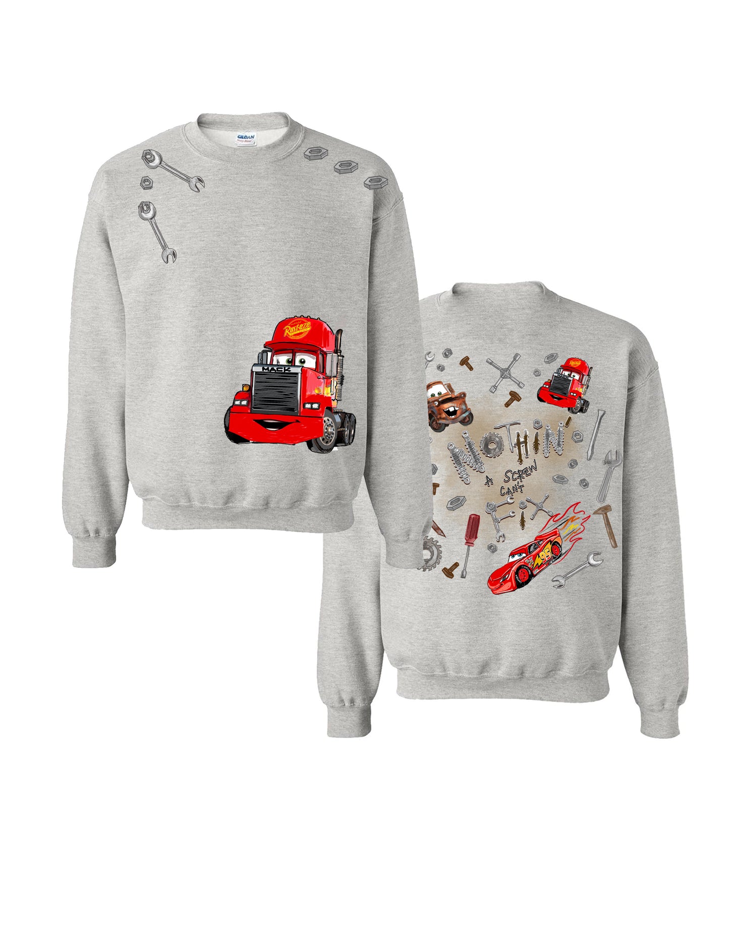 NOTHIN' A SCREW CANT FIX CREWNECK